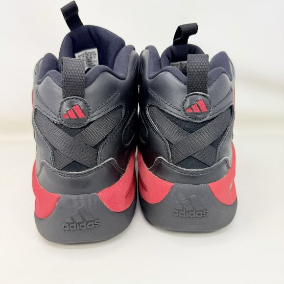 Adidas Crazy 8 Kobe Basketball Shoes Red Black Men’s Size 10.5 - Picture 4 of 7